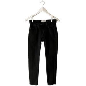 Everlane Black Mid-Rise Skinny Ankle Jeans Size 24